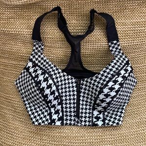 limited edition IVY PARK x adidas houndstooth sports bra NWT small